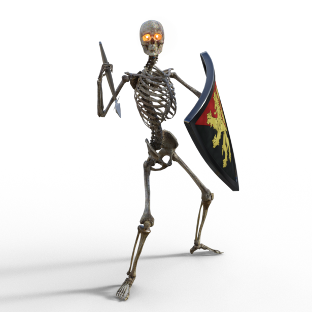Skeletons token art by Emily Smirle